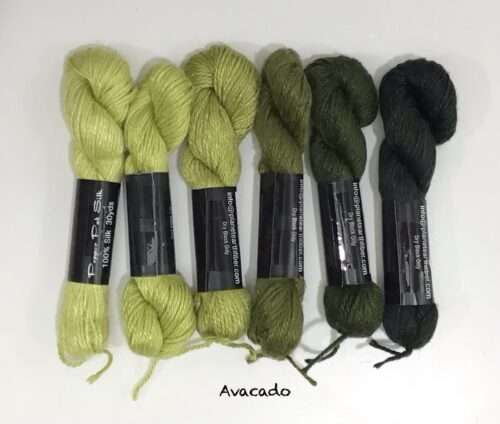 Pepper Pot Silk collection Avocado