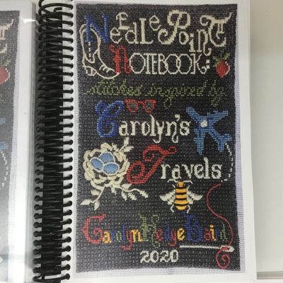 NEWEST! Needlepoint Notebook by Carolyn Hedge Bard