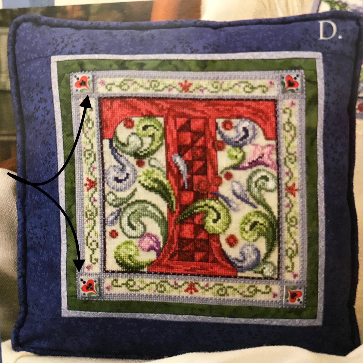 jim shore monograms cross stitch