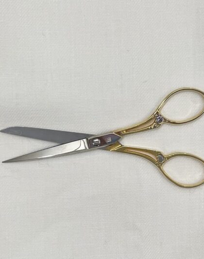 Wasa Solingen 5" embroidery scissors Gold Plated