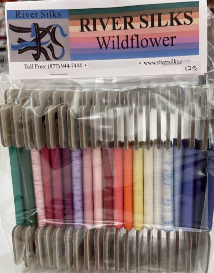 4mm Silk Ribbon Wildflower