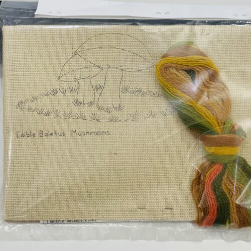 Edible Boletus Mushrooms Crewel Kit - Image 2