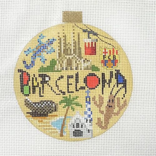 Barcelona Spain City Ornament