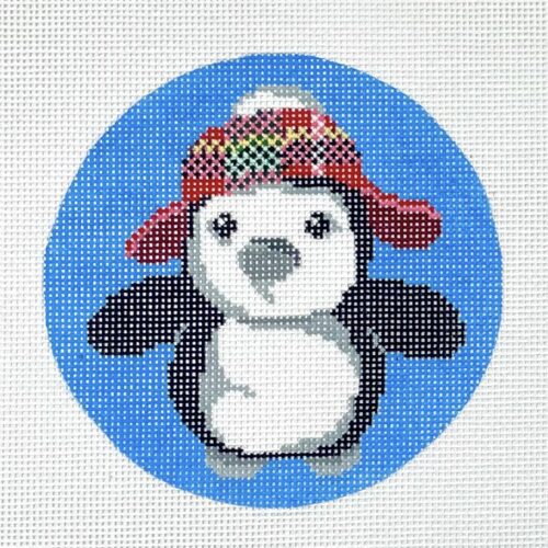 Molly's Penguin in Plaid Hat