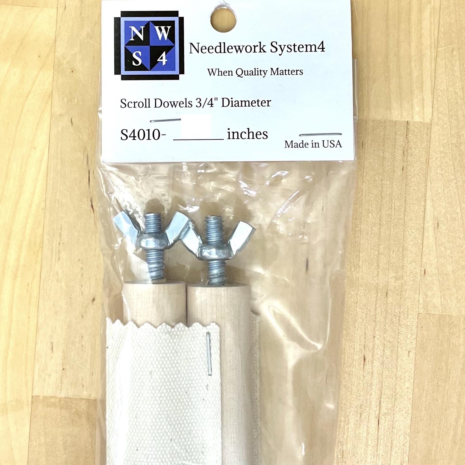 NS4 10" Roller Bar Scroll rods