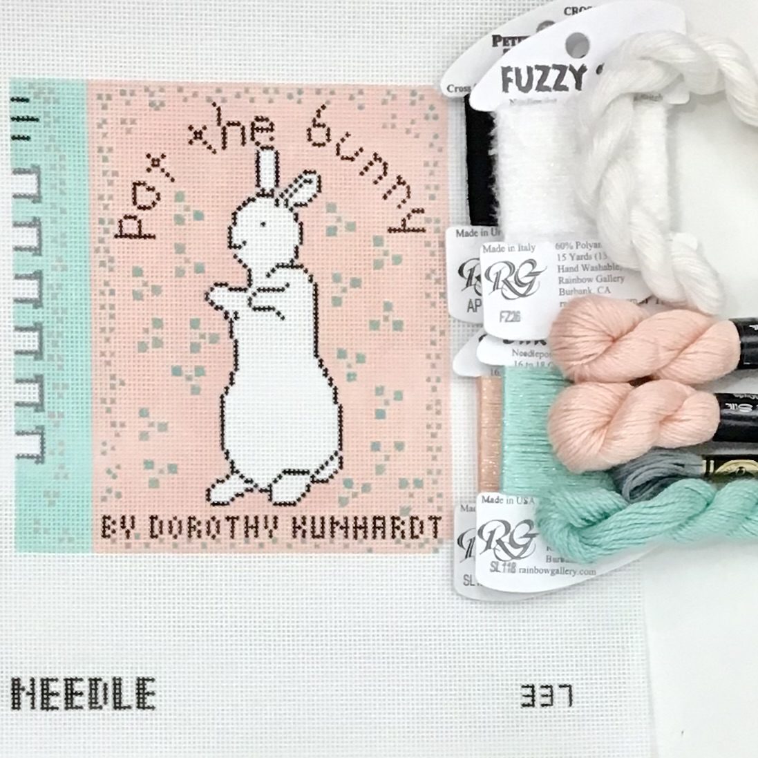 Pat the Bunny with threads