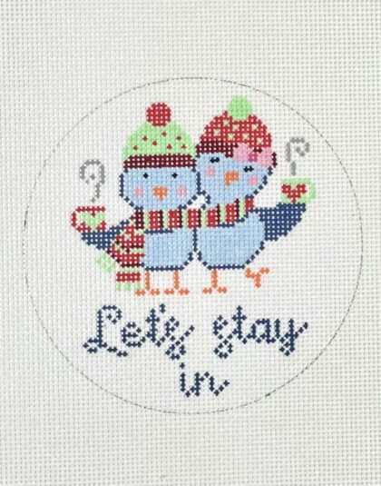 Let's Stay In ornament