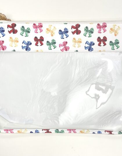 The Collection Bow Large Leather Project Pouch