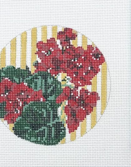 Geranium flowers ornament