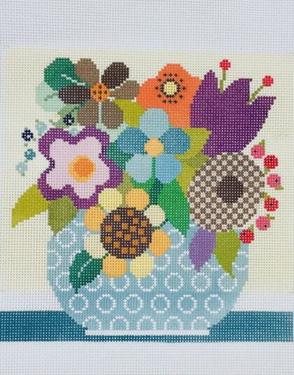 Teal Vase