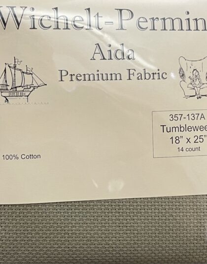 14 count Aida Tumbleweed 357137A 25 x 18