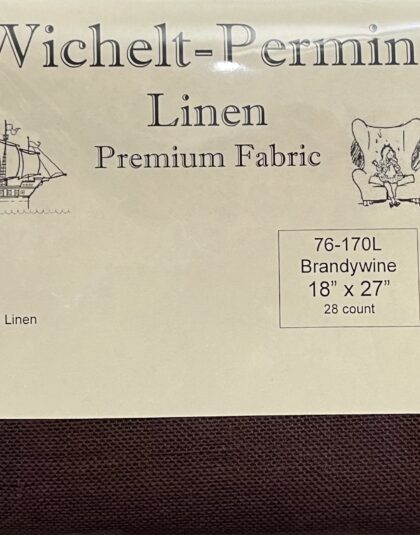 28 Count Linen Brandywine (med/dark brown) 76170