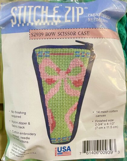 SNZ 939 Pink Bow Scissor Case